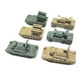 thumbnail image 1 of Lipstore Ensemble de Construction de Modèle de Char 6 Pcs Échelle 1/144 Miniature Bricolage Assemblage pour Enfants Style C, 1 of 8