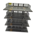 thumbnail image 4 of 1/64 Caja de estacionamiento de la exhibición del automóvil modelo de la exhibición del estacionamiento de la mesa Decoración de la mesa de la 4 capas japonesas, 4 of 8