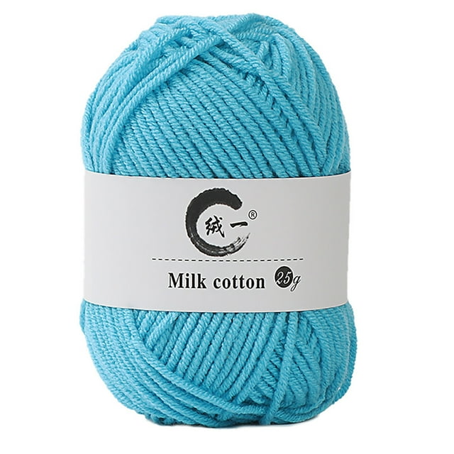 Colorful Hand Knitting 25g Knitting Crochet Milk Soft Baby Cotton Wool Yarn