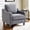 Gray, variant on FLEXISPOT Modern Accent Chair, Chenille Armchair with Padded Back and Removable Cover, Mid Century Comfy Reading Chair for Bedroom, Living Room Chairs and Small Spaces, Gray