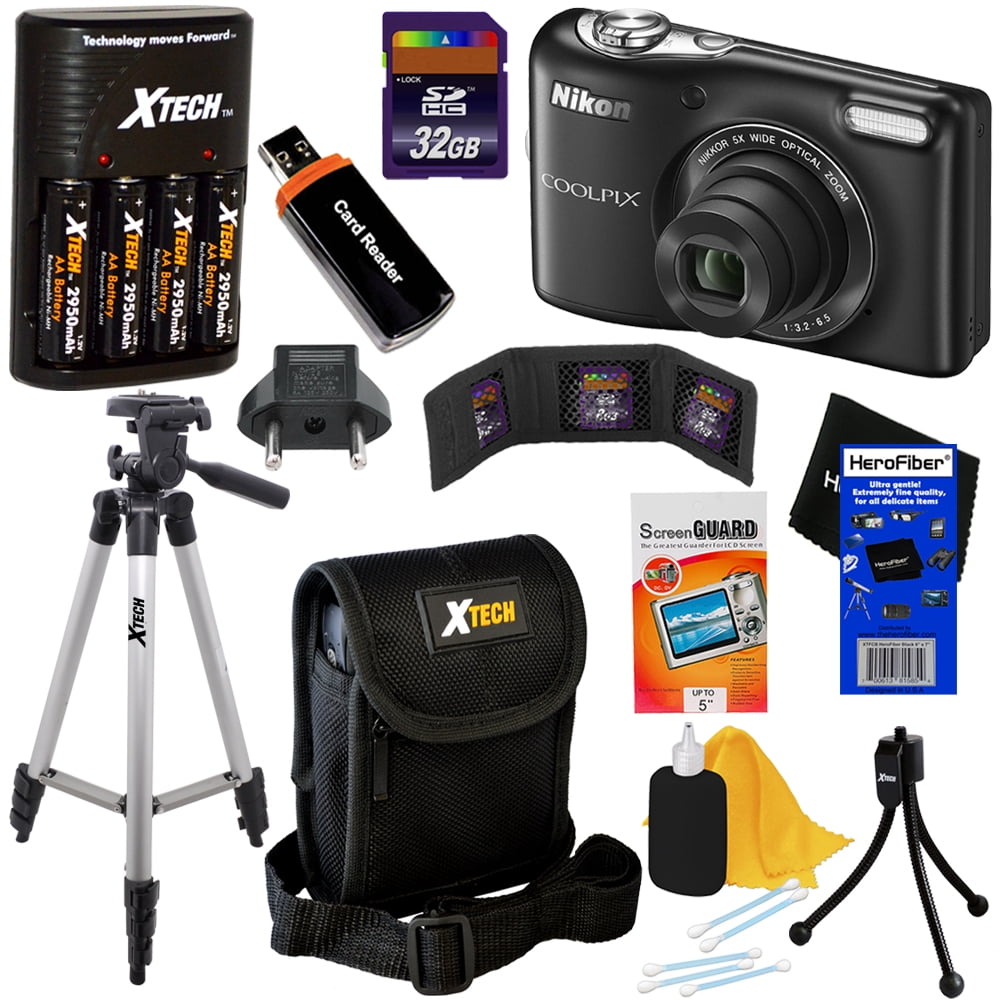 Nikon COOLPIX L30 20.1 MP Digital Camera with 5x Zoom Lens and 720p HD