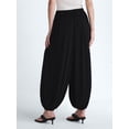 thumbnail image 3 of Scoop Women's and Women's Plus Pull On Harem Pants, 28'' Inseam, Sizes XS-4X, 3 of 5
