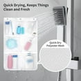 thumbnail image 4 of Mesh Shower Caddys Hanging,Quick Dry Shower Organizer, 4 of 7