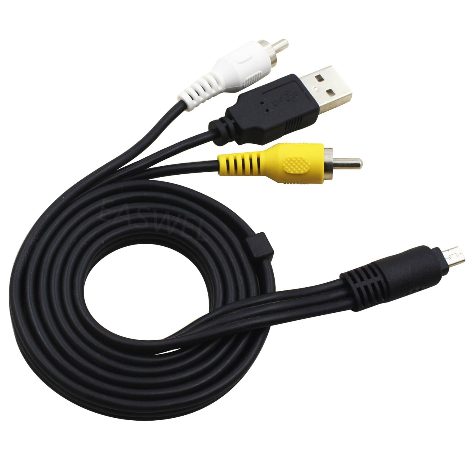 AV Audio VIDEO TV Cable USB Charger Cord For Nikon CoolPix S560 S600