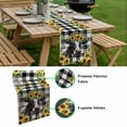 thumbnail image 5 of Farmhouse Cow Table Runner - 90 Inch Long, Kitchen Dining Table Runner Dresser Scarves, Pastoral Sunflower Botanical Black Plaid Farmhouse Decor for Coffee Tables Wedding Party Banquet, 5 of 8
