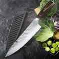 thumbnail image 7 of Professional Kitchen Knives Japanese Chef Knife Set High Carbon Stainless Steel Sharp Fruit Slicing Knife Set with Wooden Handle, 7 of 7