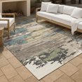 thumbnail image 3 of Addison Rugs Chantille Indoor/Outdoor Transitional Abstract Gray Machine Washable Rectangle Rug, 5' x 7'6", 3 of 8