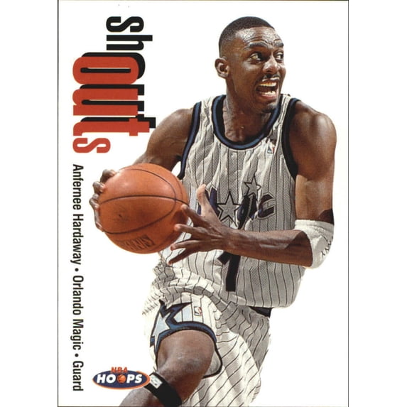1998-99 Hoops Shout Outs #8 Anfernee Hardaway NBA Basketball Trading Card