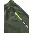 thumbnail image 3 of Men's Cargo Pants with Drawstring Elastic Waistband & Large Pockets, Casual Pants for Hiking Jogging, 3 of 6