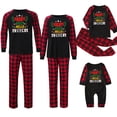 thumbnail image 5 of Penkiiy Christmas Pajamas for Family Matching Pjs Set, Red Plaid Reindeer Holiday Xmas Pajamas for Women Men Kids Red 4-5 Years, 5 of 5