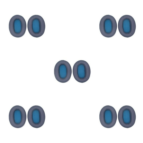 verishout Coussinets d'Oreille pour Écouteurs Remplacement pour WH-XB900N Écouteurs Bleu 5Ensemble