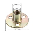 thumbnail image 2 of 10Pcs M10x37x2.5mm Brad Hole Tee Nut Carbon Steel Round Screw-In T-Nut, 2 of 4