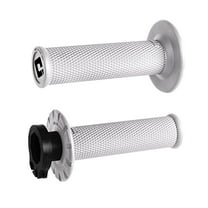 Odi V2 No-Waffle MX Lock-On Grips White - Soft Compound