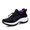 Black Purple, variant on Orthopedic Sneakers Breathable Women Walking Shoes Slip on Trainers Women's Comfortable Casual Ladies Athletic Shoe Thick Bottom