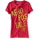 thumbnail image 1 of Aeropostale Womens Ss Graphic T-Shirt, Rosa, X-Small, 1 of 1