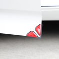 thumbnail image 4 of Universal Car Door Corner Anti-collision Sticker Carbon Scratch Door Plastic Paint Corner, 4 of 8
