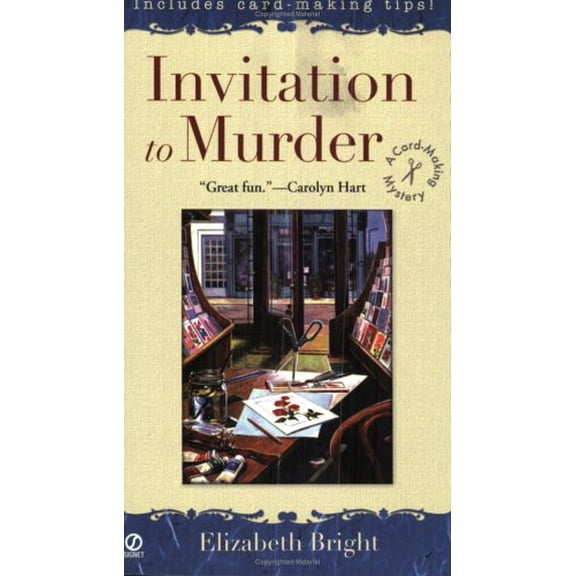 Pre-Owned Invitation to Murder: A Card-Making Mystery (Unknown) 0451216342 9780451216342