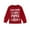 Red, variant on BJUTIR Toddler Girl Tee Christmas Long Sleeve Letter Prints Pullover Kids Sweatshirt Tops Clothes For 2-3 Years