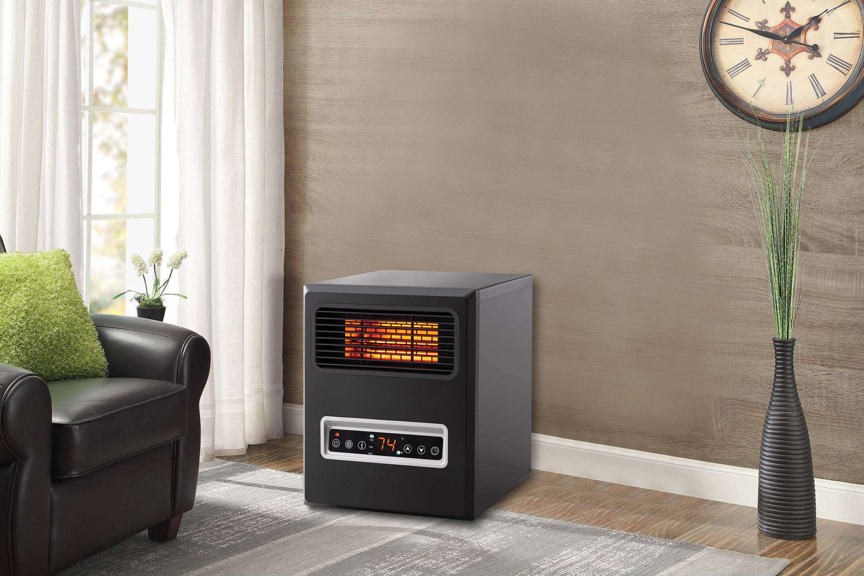 Space Heater Profusion Infrared Electric Heating Lifesmart 1500