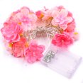 thumbnail image 1 of CAROOTU 2.2 Meter 20 LED Rose Light String Indoor Outdoor Bright Warm Rose Flower Lamp, 1 of 6