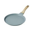 thumbnail image 4 of Bewildely Sartén Sartenes antiadherentes Ollas de cocina Sartén Tortilla Panqueque Accesorios para el hogar Mango largo Suministros de cocina Utensilios de cocina 20 centímetros, 4 of 6