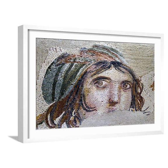 Turkey, Zeugma,House of the Gypsy Girl, Mosaic, Framed Art Print Wall Art Sold by ArtCom
