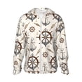 thumbnail image 1 of Balery Anchor with Rope Sudadera ligera de manga larga con capucha y protección solar UPF 50+ para hombre y mujer, ideal para pesca y running-Large, 1 of 7