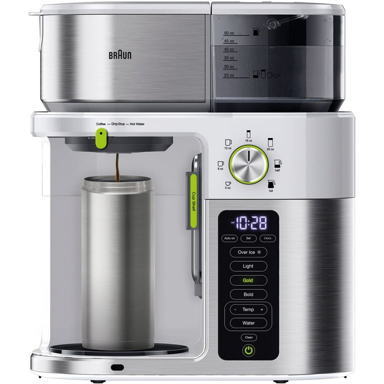 Braun 10-Cup MultiServe SCA Certified Coffee Maker with Internal