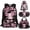 Axolotl Pink Cherry Blossom, variant on Jeiento Axolotl Book Bags Lightweight 5th Grade Backpacks for Girls with Lunchbox Pink Large Capacity Cute Elementary School Bag 4 Piece Bookbag Set 17 Inch Math Themes