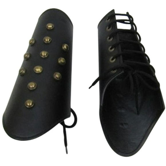 INDIA OVERSEAS TRADING CORP Faux Leather, Bracers - Hand Guard Set