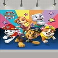 thumbnail image 1 of PAW Patrol Birthday Party Backdrop | Photo Banner | Birthday Theme Decoration (Color-5,W:59" L:83"), 1 of 4