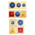 thumbnail image 3 of Juguetes Educativos de Forma de Clasificación Bloques Apilables Rompecabezas para Juguetes Regalos de Cumpleañ Estilo A Hugo tablero de rompecabezas de forma, 3 of 10