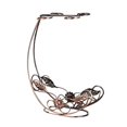thumbnail image 2 of Estante creativo Baoblaze para botellas de vino con colgador de gafas soporte para gafas decorativo elegante soporte para botellero, 2 of 8