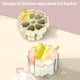 thumbnail image 4 of Moldes reutilizables para paletas de 7 cavidades | Máquina para hacer helados y sorbetes de fácil liberación | Moldes de hielo caseros de silicona de grado alimenticio con palitos, 4 of 6