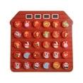thumbnail image 2 of Juego de ajedrez de madera, juego de memoria, juego de ajedrez, juguetes de desarrollo, educativo Animal, 2 of 9