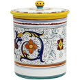 thumbnail image 4 of RICCO DERUTA DELUXE Canister Majolica Set 3 Ceramic, 4 of 4
