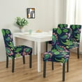 thumbnail image 2 of Colorful Classic Paisley Vintage Dining Chair Covers Set of 4 Bohemian Floral Ethnic Retro Decorative Pattern Washable Polyester Stretch Slipcovers Removable Protector for Farmhouse Decor, 2 of 7