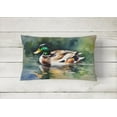 thumbnail image 2 of Mallard Throw Pillow 12 in x 16 in, 2 of 4