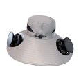 thumbnail image 1 of Sombrero con ventilador ar para exteriores, sombrero para el , recargable, de ancha, para hombres y mujeres, gorra de pescador Gris claro, 1 of 8