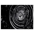 thumbnail image 2 of Fractal 3D Tourbillon Noir - Impression sur Toile Abstraite, 2 of 3
