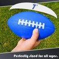thumbnail image 3 of Football pour Enfants, Lot de 4 - Ballons de Football en Mousse de 7,25 Po - Ballon de Football Doux et Petit - Mini Ballon de Football Coloré pour Enfants - Comprend Vert, Jaune, Bleu et Rouge Bleu,Vert,Rouge Bleu,Vert,Rouge, 3 of 5