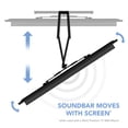 thumbnail image 2 of AVF Traditional Steel Universal Soundbar Attachment Kit in Black, 2 of 3
