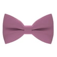 thumbnail image 1 of Men's Classic Pre-Tied Bow Tie Formal Solid Tuxedo, by Bow Tie House (Large, Smoky Rose), 1 of 5