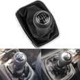 thumbnail image 2 of POSSBAY Car Auto Manual Gear Shift Knob Leather For Volkswagen Mk4 Jetta/Bora 1999-2004, 2 of 5