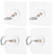 thumbnail image 1 of 4 ganchos adhesivos para techo, resistentes, para colgar plantas, luces, campanillas de viento y farolillos, 1 of 7