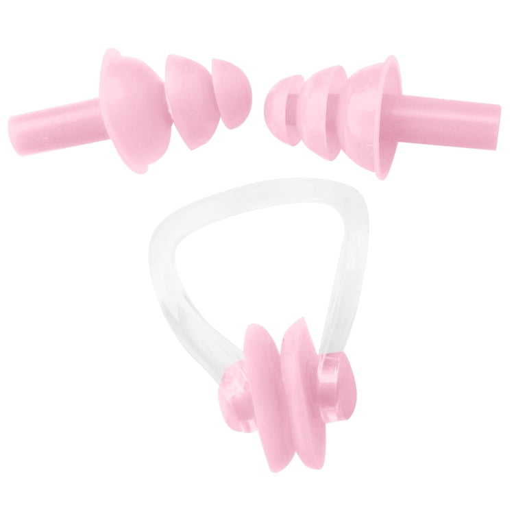 SummerX Silicone Swimming Nose Clip with Ear Plugs Set for Swimming or Other Watersports