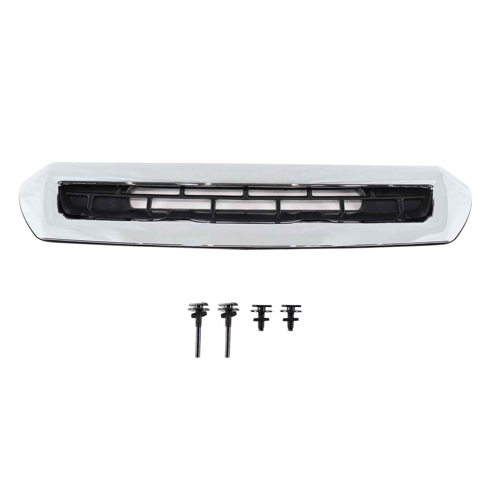New Chrome Hood Air Vent For 17-19 GMC Sierra 2500 HD 3500 HD 6.0L 6.6L 84240942