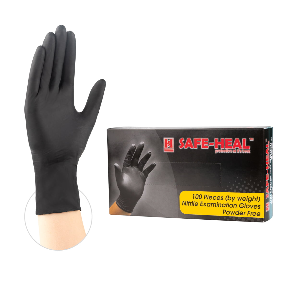 200pcs Powder-Free FDA Nitrile Medical Exam Gloves Small Latex Nitrile Free 