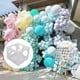 thumbnail image 4 of Caja de tamaño de globo de plástico plegable de 2 piezas con 11 agujeros para de cumpleaños Yuyangstore Cubo medidor de globos, 4 of 7