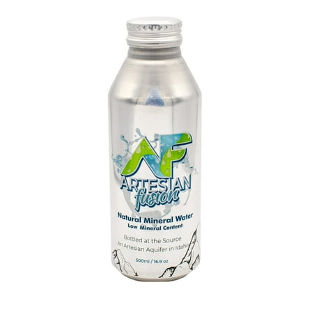 Artesian Fusion Natural Mineral Water Low Mineral Content 12 Pack 500ml/16.9 fl oz